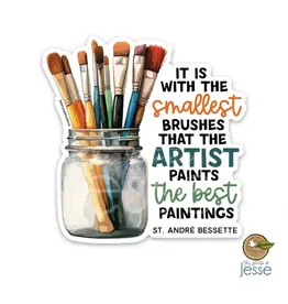 The Stump of Jesse St. Andre Bessette Waterproof Sticker