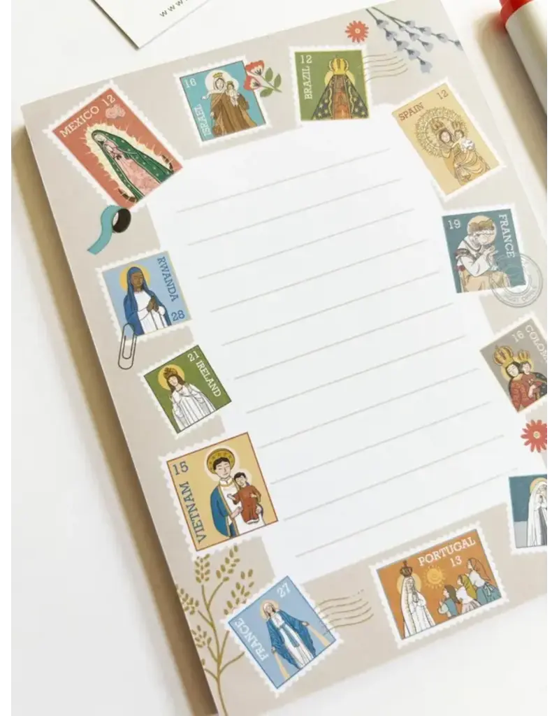 The Stump of Jesse Ave Maria Post Notepad