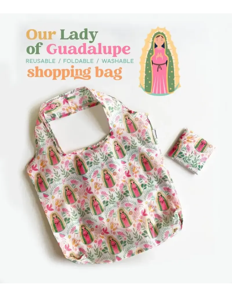The Stump of Jesse Our Lady of Guadalupe Reusable Shopping Bag