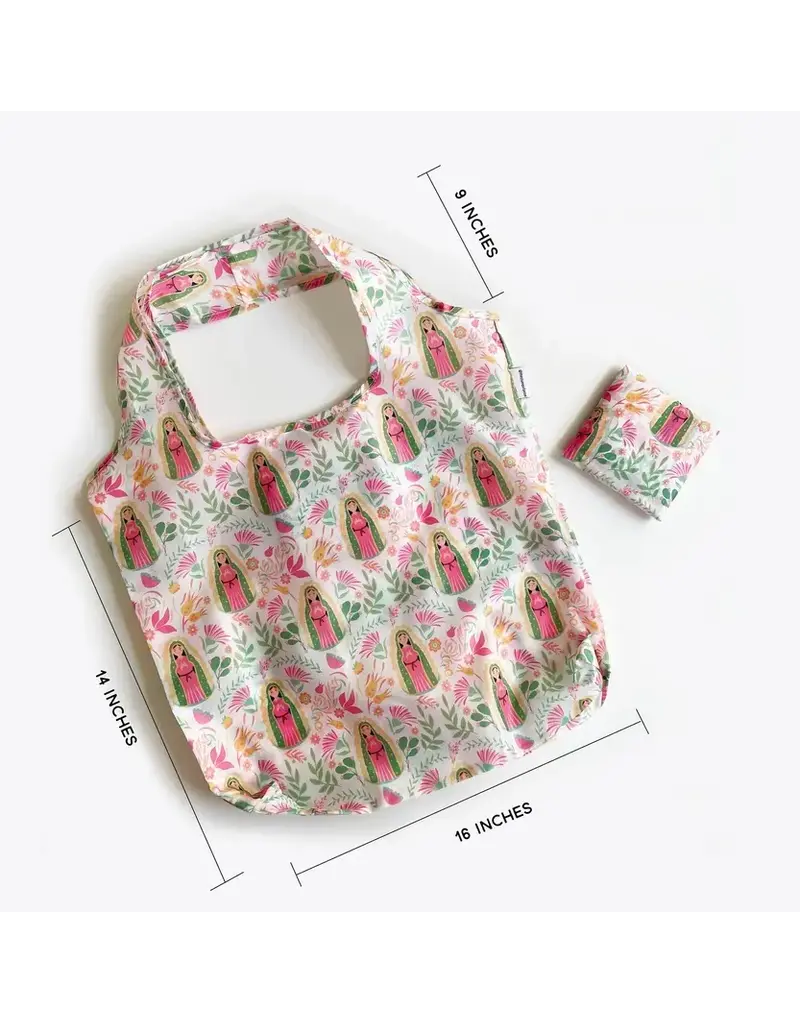 The Stump of Jesse Our Lady of Guadalupe Reusable Shopping Bag