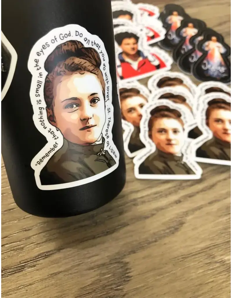 The Stump of Jesse St. Therese of Lisieux Waterproof Sticker