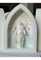 Be Still Prayer Space Arch Shadowbox - Blessed Sacrament with Sacred Heart | Be Still Prayer Space