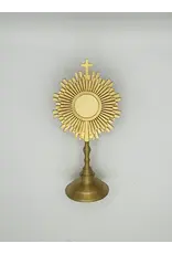 Be Still Prayer Space 3D Printed Gold Monstrance 9.5"