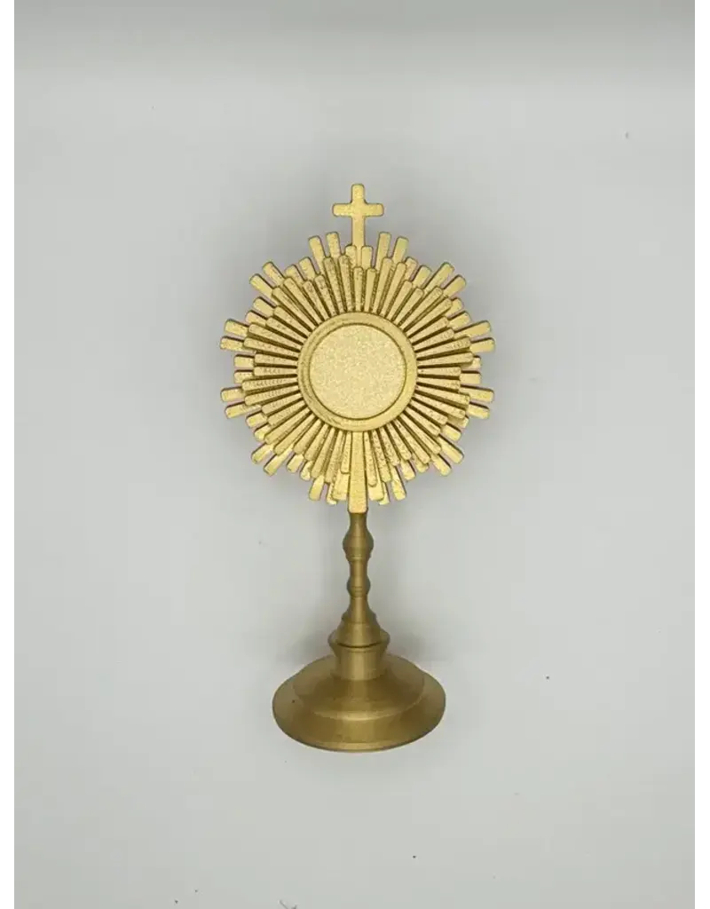 Be Still Prayer Space 3D Printed Gold Monstrance 9.5"