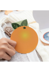 Shining Light Dolls Saint Nicholas Day Orange Sticker Book