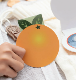 Shining Light Dolls Saint Nicholas Day Orange Sticker Book