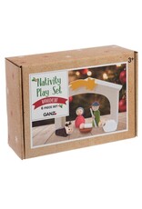GANZ USA LLC Nativity-6 Piece Wooden Play Set (8.25")