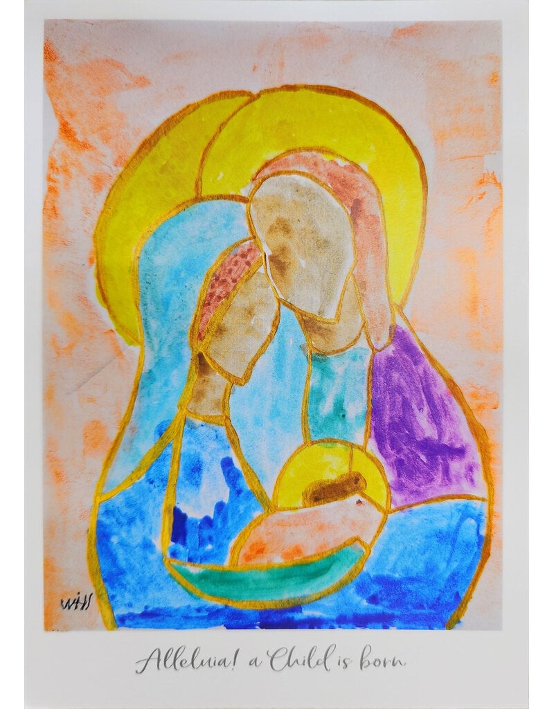 L'Arche Alleluia! a Child is Born Christmas Card
