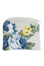 McVan Blue Floral Rosary Pouch