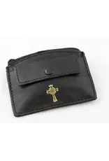 MDS Real Leather 2-Pocket Rosary/Coin Case