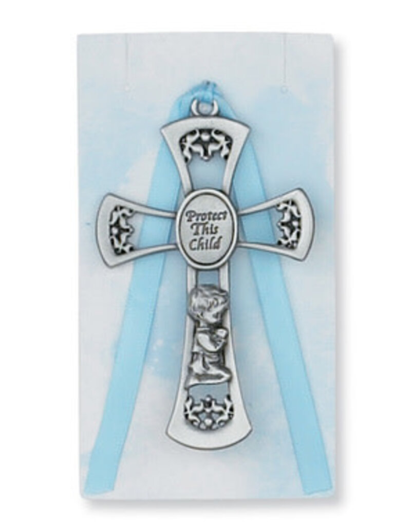 McVan 3 3/4" Boy Blue Crib Cross