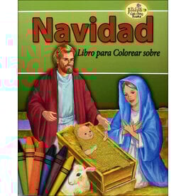 Catholic Book Publishing Corp Navidad Libro Para Colorear Sobre (Christmas Coloring Book)