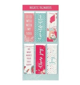 Christian Art and Gifts Magnetic Bookmarks Well with My Soul
