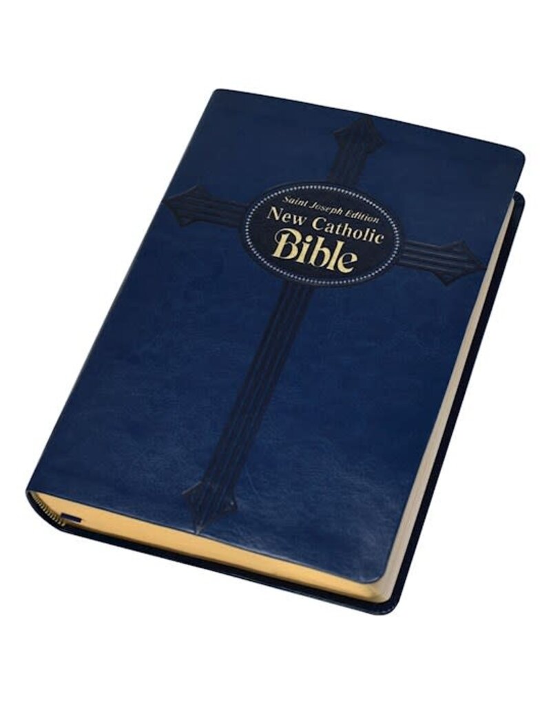 Catholic Book Publishing Corp NCB St. Joseph New Catholic Bible Large Type-Blue Dura-Lux