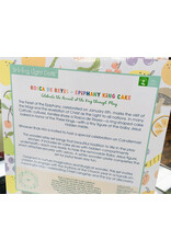 Shining Light Dolls Wooden Play Food Set: Rosca De Reyes Epiphany King Cake