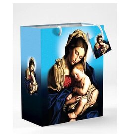 Lumen Mundi Medium Madonna and Child Gift Bag with Tissue