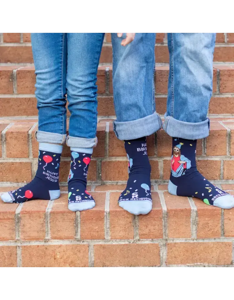 Sock Religious Sock Religious Happy Birthday Jesus Adult Socks