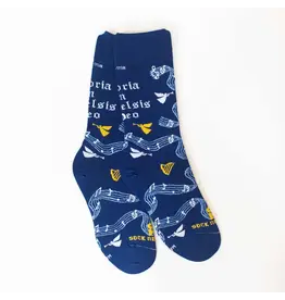 Sock Religious Sock Religious Gloria Adult Socks