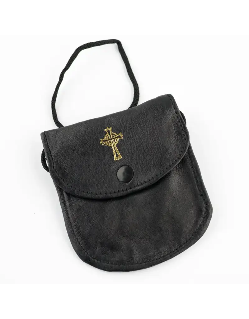 MDS Sheepskin Leather Burse 3.25" x 3.25", medium non-gusseted