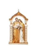 Roman, Inc 5" Holy Family in Arch Ornament