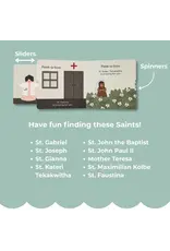 The Little Rose Shop Peek-A-Boo Saints Catholic Board Book 2