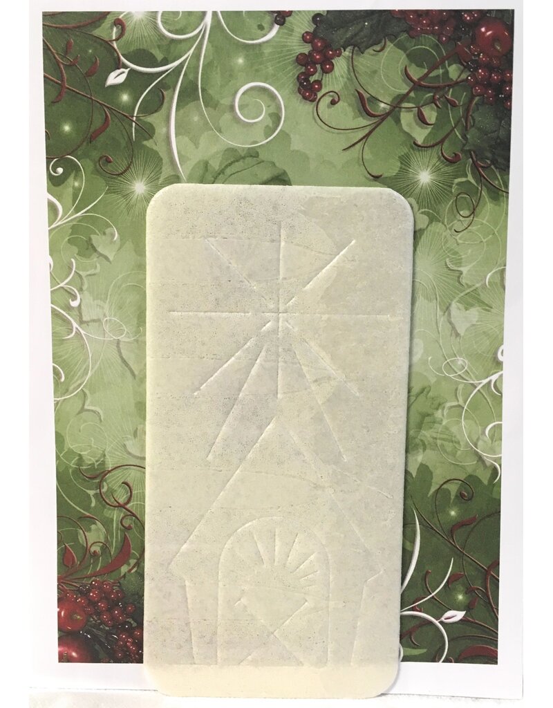 Cavanagh Oplatki Christmas Bread Wafer with Envelope (Single Wafer, Assorted Style)