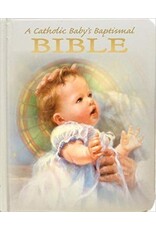 Regina Press Catholic Baby's Baptismal Bible-Padded Hardcover