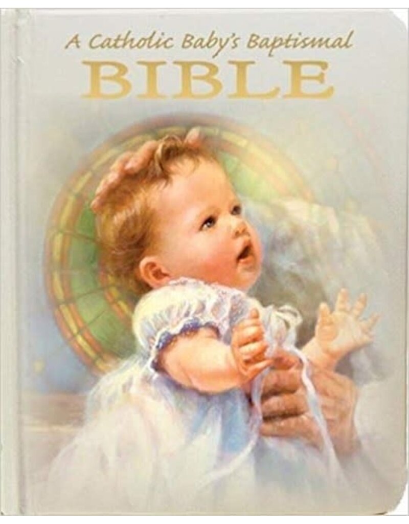 Regina Press Catholic Baby's Baptismal Bible-Padded Hardcover