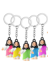 Spiritus (New Day) Mini Jesus Keychain - Glow in The Dark
