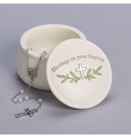 Roman, Inc Blessings On Your Baptism Keepsake Box