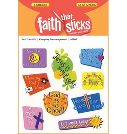 Faith That Sticks Everyday Encouragement Sticker - 6 Sheets