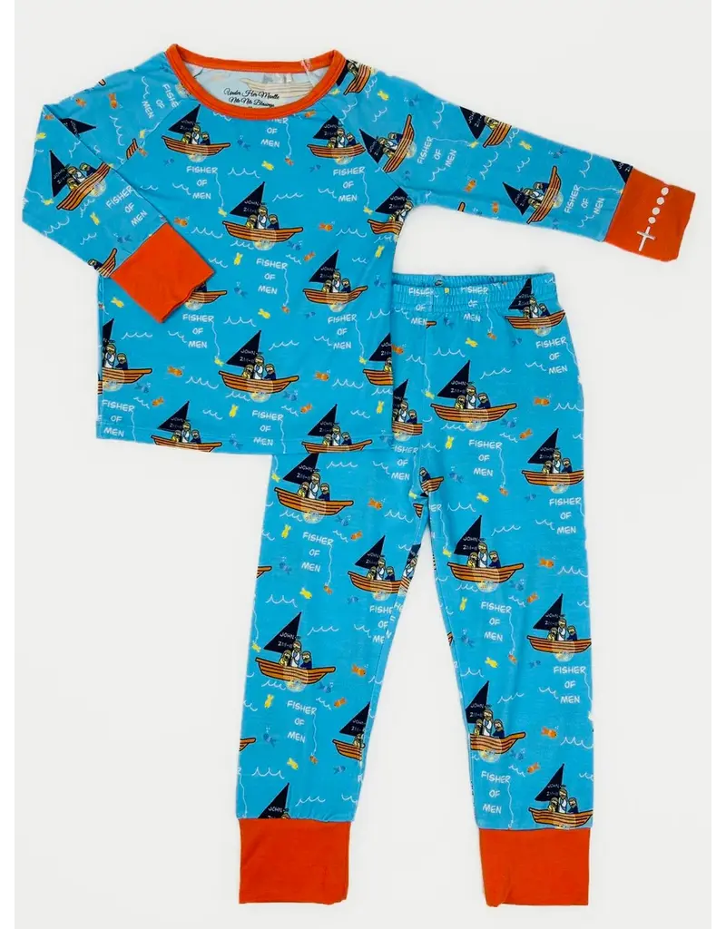 Fisher of Men Two Piece Kids Pajamas(3T)