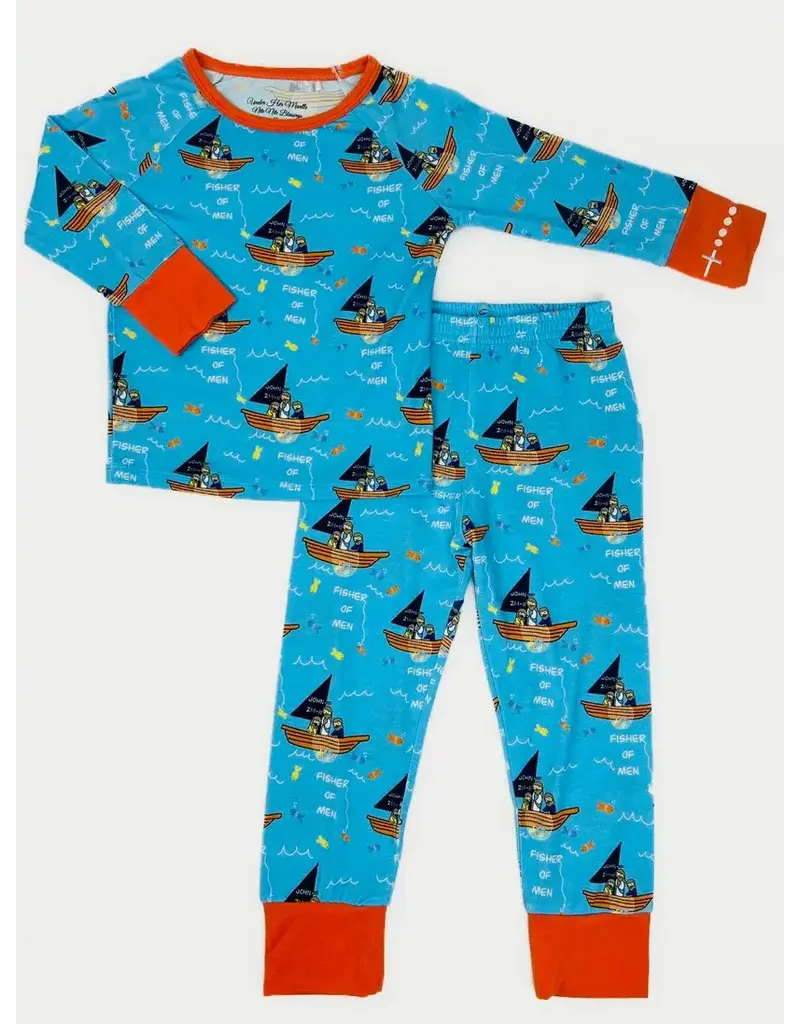 Fisher of Men Two Piece Kids Pajamas(4T)