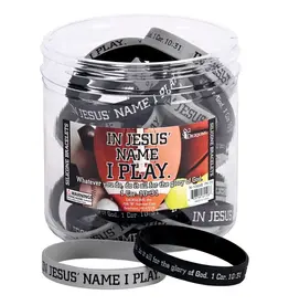 Dicksons Bracelet Silicone in Jesus Name I Play