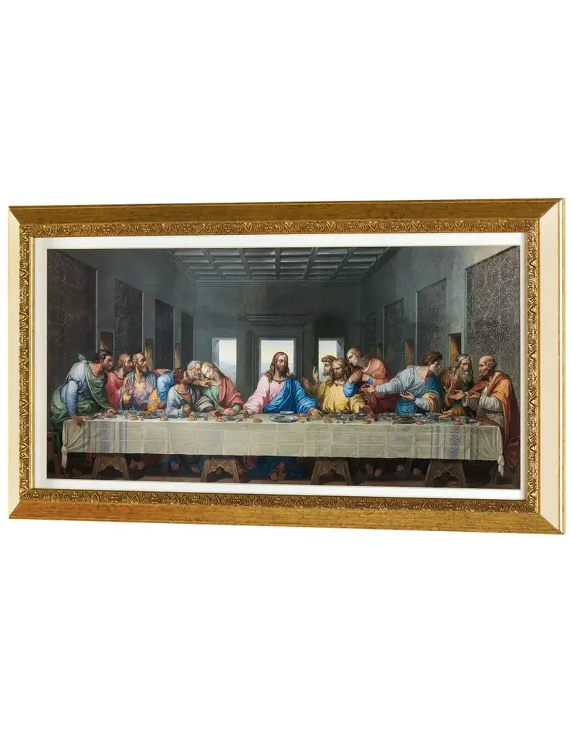 Dicksons Framed Wall Art the Last Supper Gold