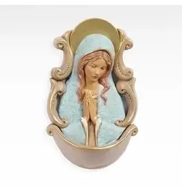 Roman, Inc Fontanini Madonna Holy Water Font