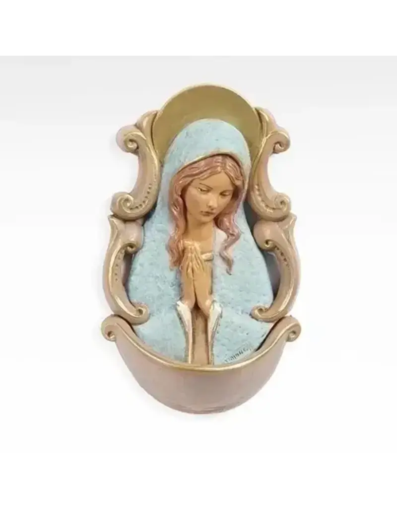 Roman, Inc Fontanini Madonna Holy Water Font