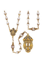 Creed Crystal Mary of Angels Rosary