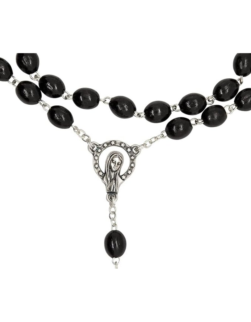 Lumen Mundi Black Wood Rosary