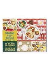 Melissa & Doug Reusable Sticker Pad: Make-A-Meal (Ages 3+)