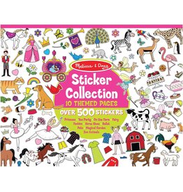 Melissa & Doug Melissa & Doug Sticker Collection Book: Princesses, Tea Party, Animals, and More - 500+ Stickers