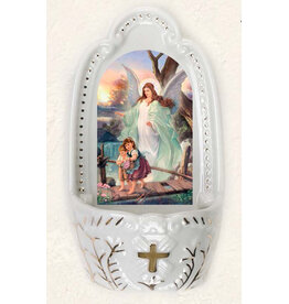 Lumen Mundi Guardian Angel Holy Water Font