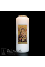 Cathedral Candle Co. 6 Day Sacred Images Candle (Bottle Style)