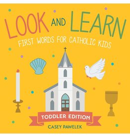 Paraclete Press Look and Learn - Toddler Edition: First Words for Catholic Kids