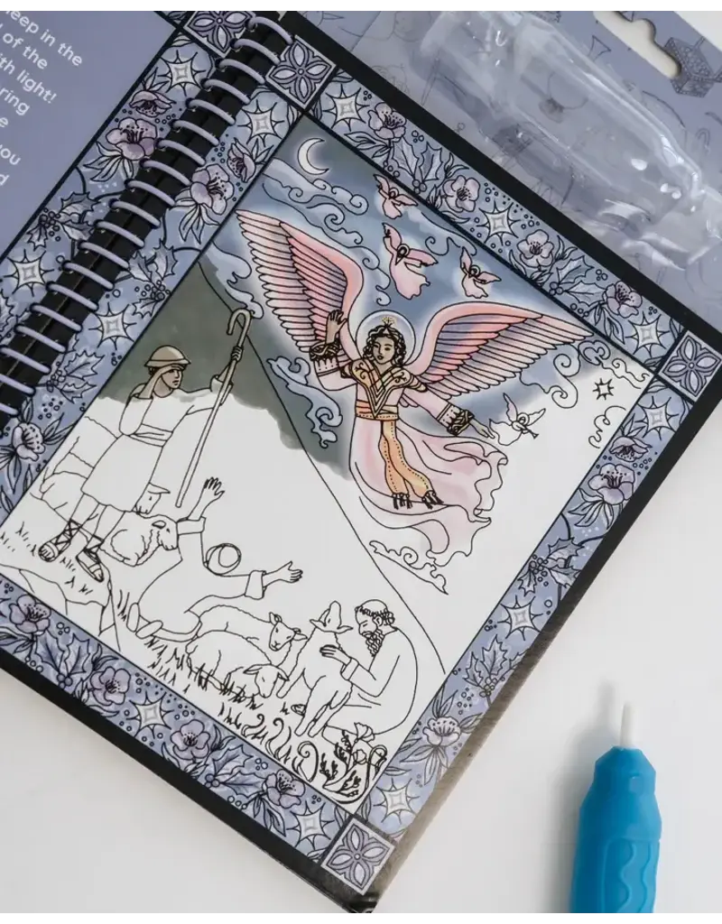 Gather and Pray Water Reveal Cards-First Christmas