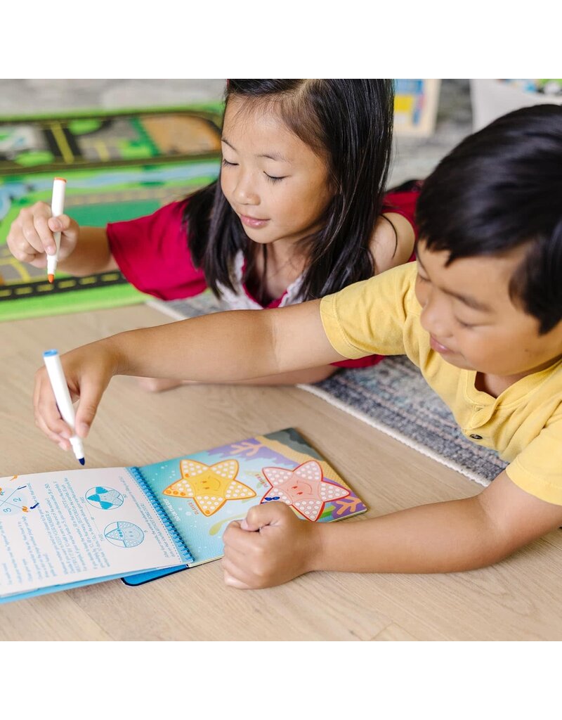 Melissa & Doug On The Go - Write On/Wipe Off Activity Games Pad