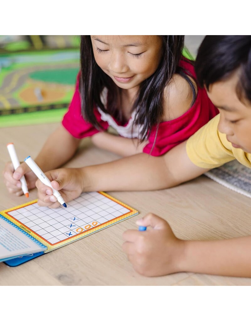 Melissa & Doug On The Go - Write On/Wipe Off Activity Games Pad