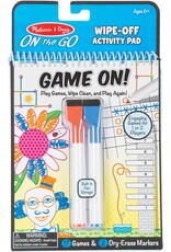 Melissa & Doug On The Go - Write On/Wipe Off Activity Games Pad