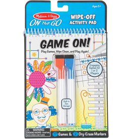 Melissa & Doug On The Go - Write On/Wipe Off Activity Games Pad