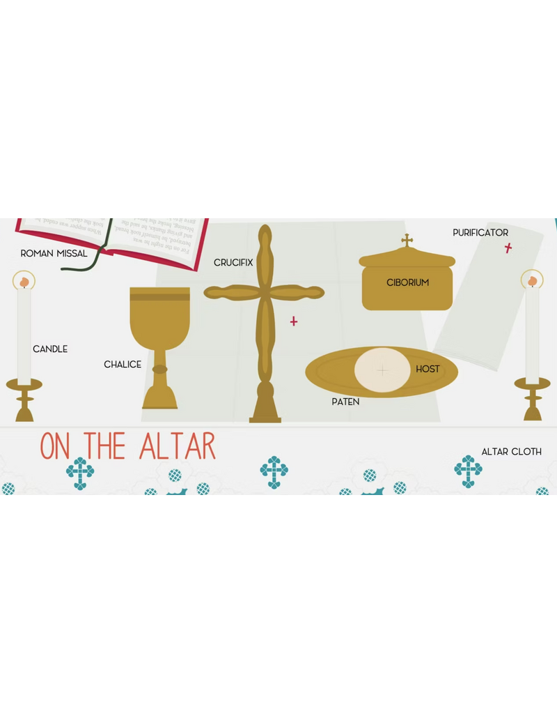 Paraclete Press Look and Learn - Toddler Edition: First Words for Catholic Kids